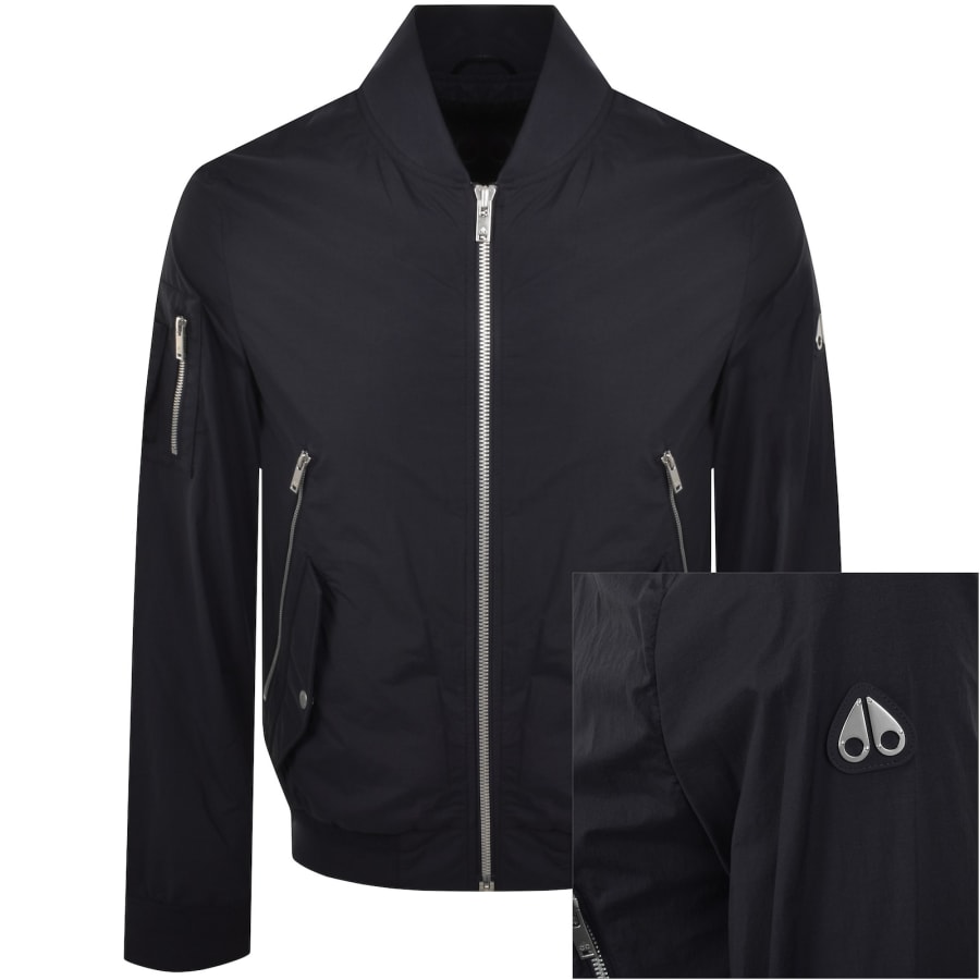 ジャケット・アウター MOOSE KNUCKLES Moose Knuckles Courville Bomber Jacket Navy | Mainline Menswear us